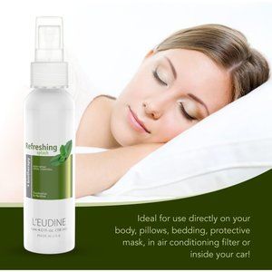 L'EUDINE Salpicadura refrescante con aceite de eucalipto, spray para el cuidado